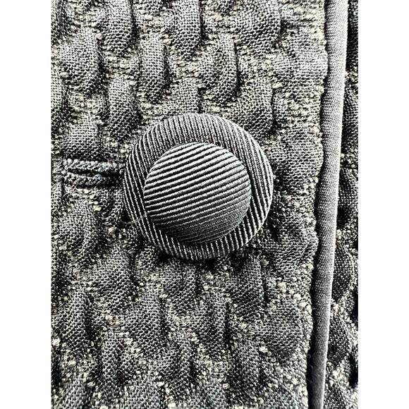 Armani Collezioni Women's Navy Blue Stretch Long Sleeve Jackets Blazer Size 10 - Picture 4 of 8